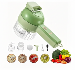Cortador de Verduras Eléctrico 4 en 1