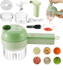 Cortador de Verduras Eléctrico 4 en 1