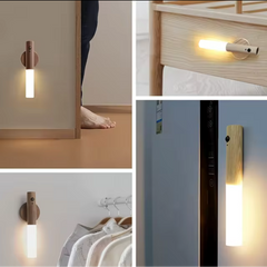 Luz LED Madera con Sensor