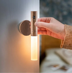 Luz LED Madera con Sensor