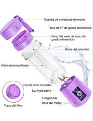 Batidora Licuadora Portátil USB Recargable
