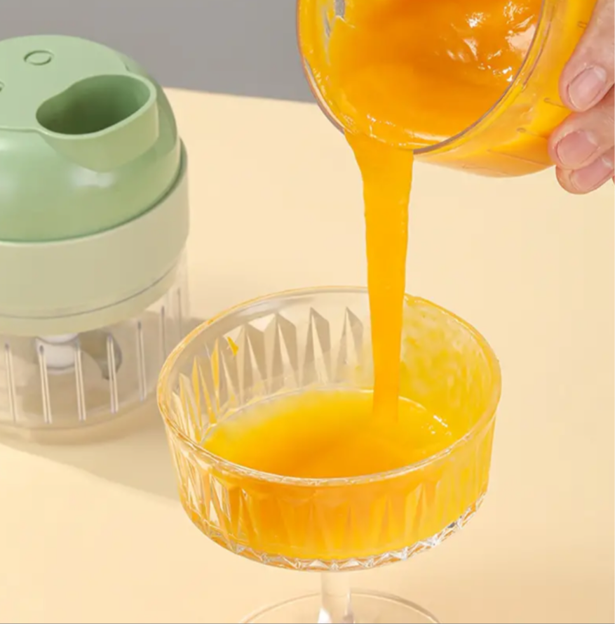 Cortador de Verduras Eléctrico 4 en 1