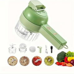 Cortador de Verduras Eléctrico 4 en 1