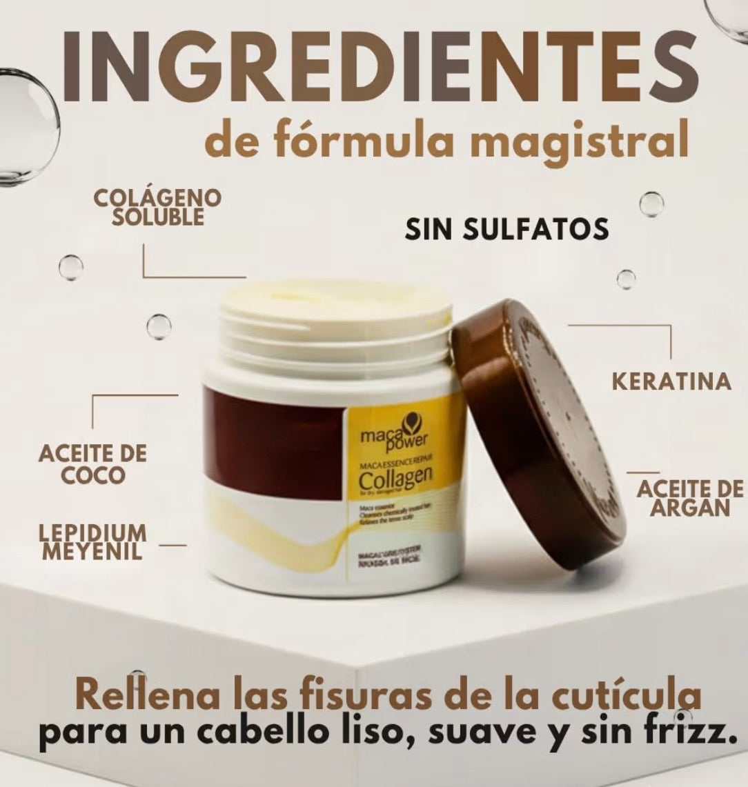 Mascarilla Reparadora de Colágeno y Aceite de Argán