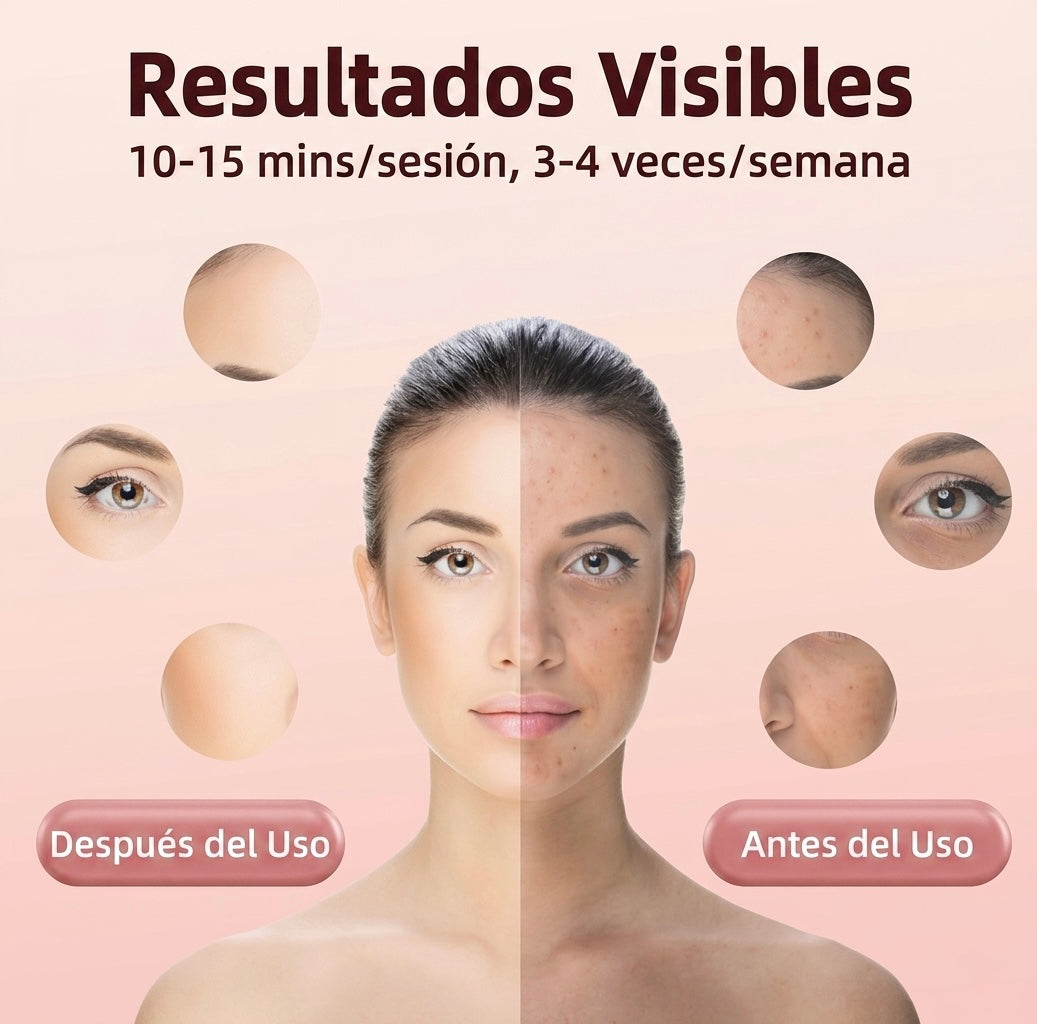 Máscara Facial LED — Terapia Profesional