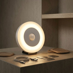Luz LED Circular con Sensor