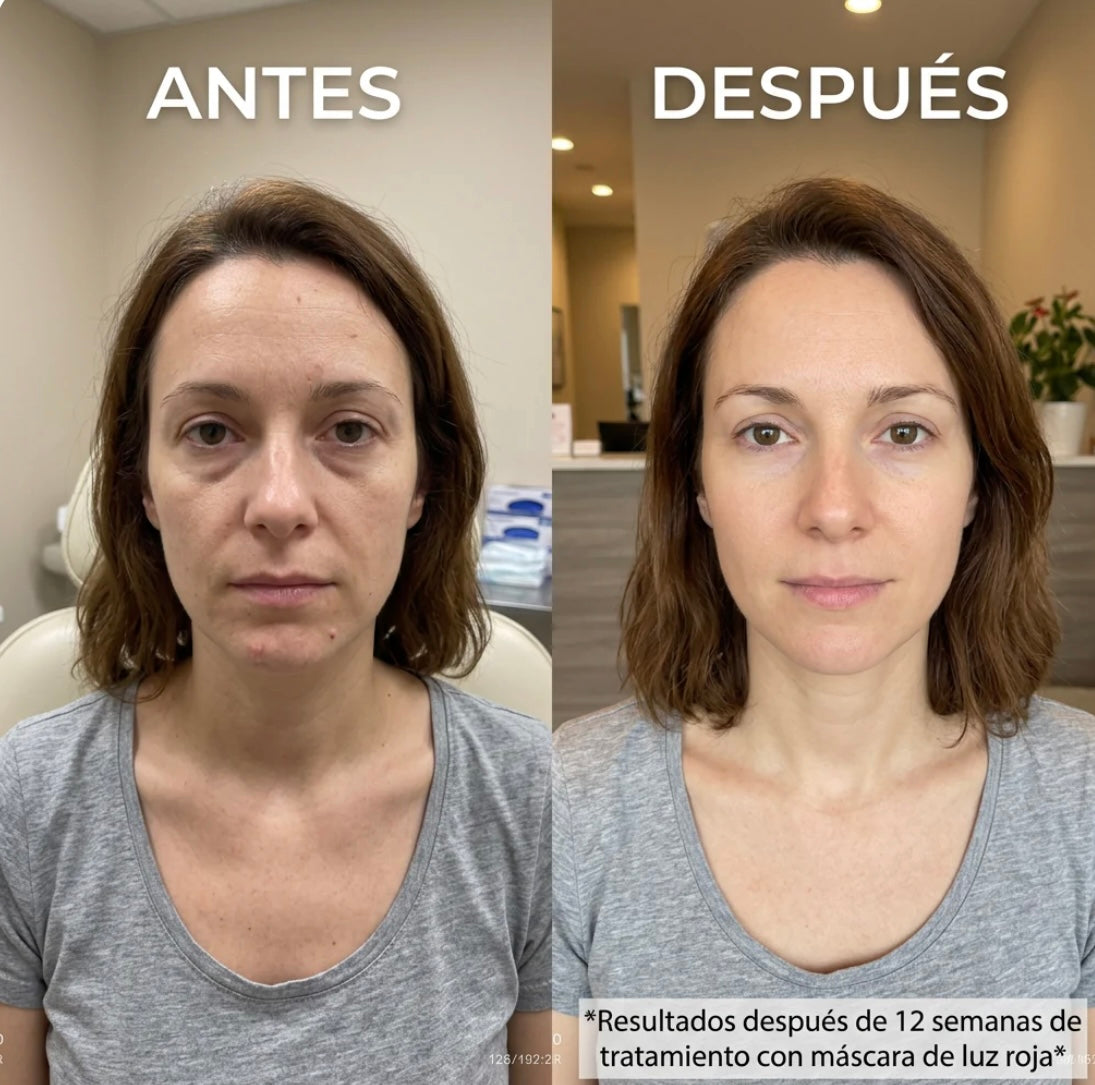 Mascarilla LED de Terapia Facial 7 Colores