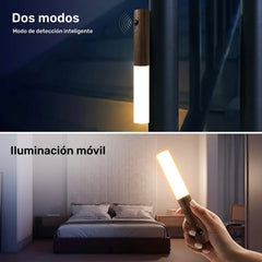 Luz LED Madera con Sensor