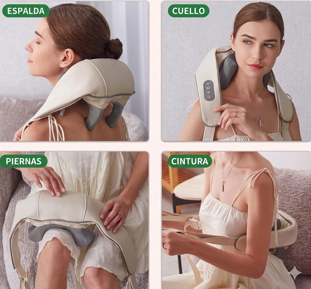 Masajeador de Cuello y Hombros 5D