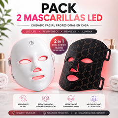 Pack 2 Mascarillas LED — Rutina Facial Completa